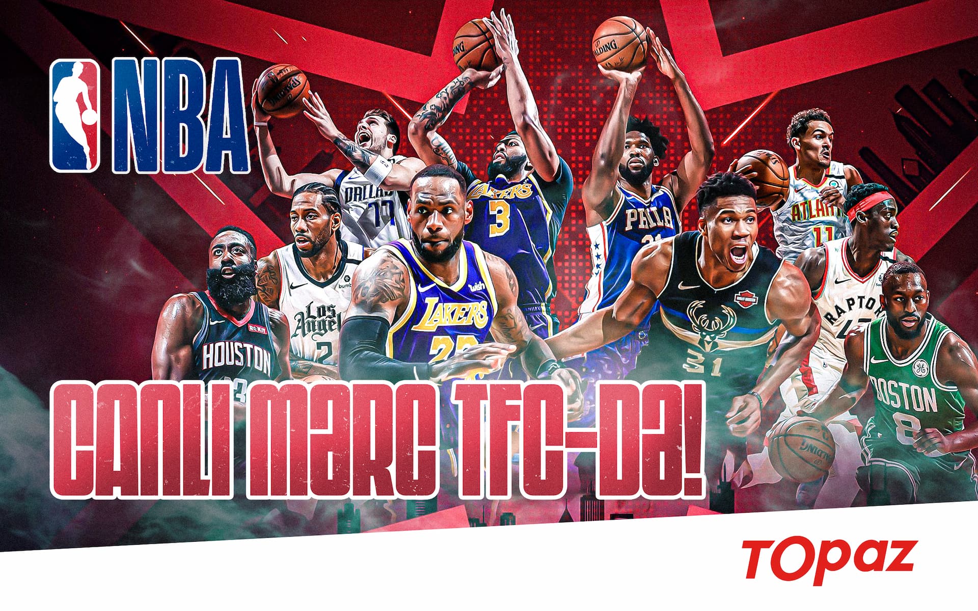 NBA Canlı mərc TFC-də!